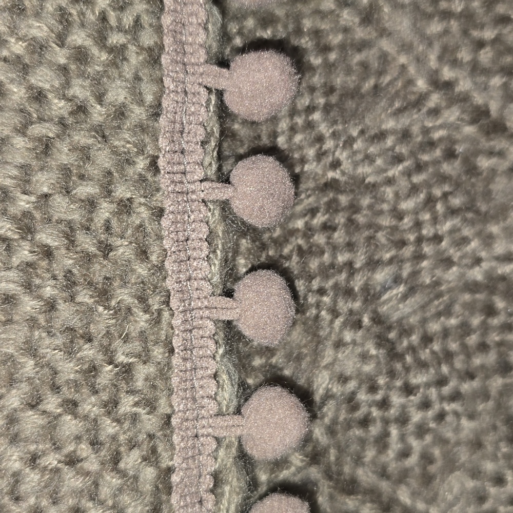 Love Of Fashion Taupe Neck Poncho 100% Acrylic NWT - Picture 4 of 11